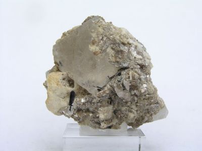 Fluorit, skoryl, muskovit - Nagar, Hunza Valley, Gilgit, Pákistán